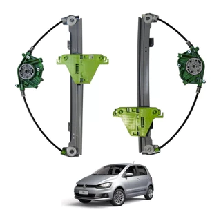 Par Máquina Vidro Elétrico Fox Traseiras para Motor Original