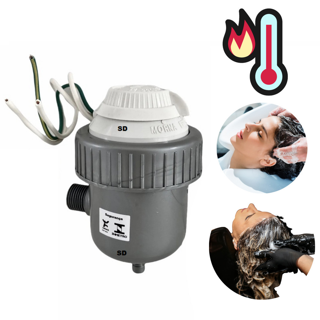 Aquecedor para Lavatório de salão cabeleireiro Chuveiro 110v | Shopee ...