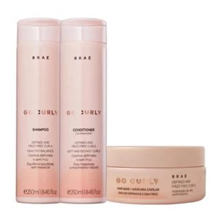 Kit Braé Trio Go Curly Antifrizz (3 Produtos)