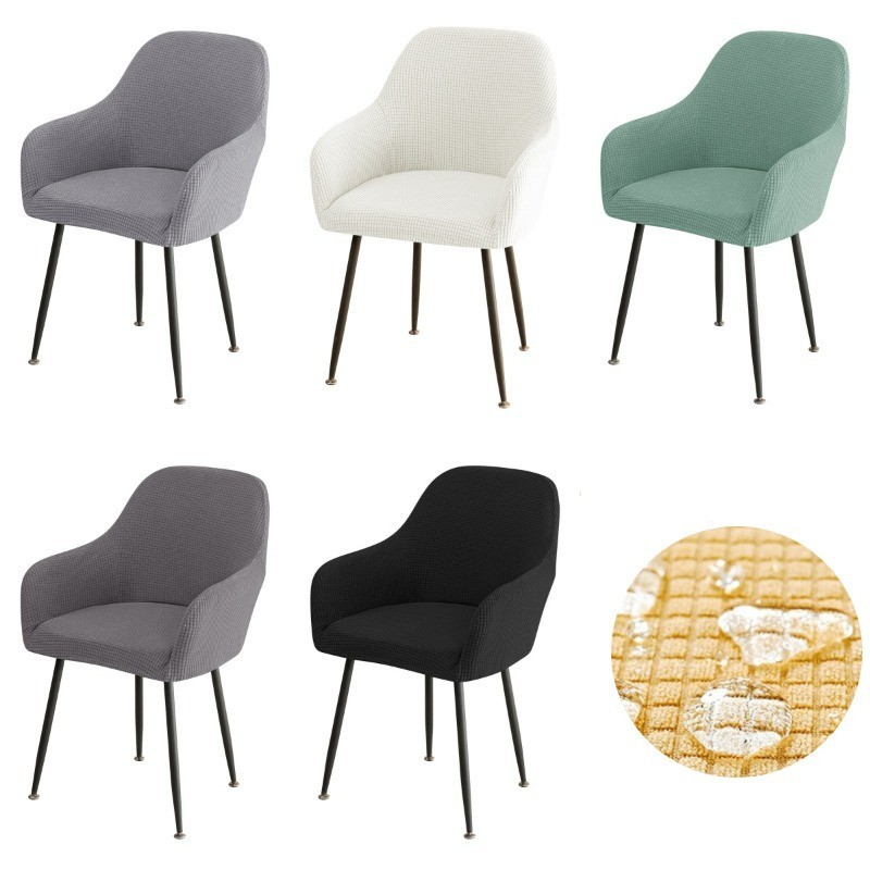 Cadeira De Jantar Elástica Cobertura De Poltrona Alta À Prova D'água Especial Banquete/Decoração Protetora De Móveis De Casa