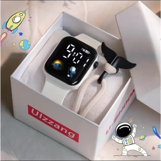 Novo Astronauta Arco-Íris Relógios Infantis Estudantis De Moda LED Digital Kids Watch WH0511-55