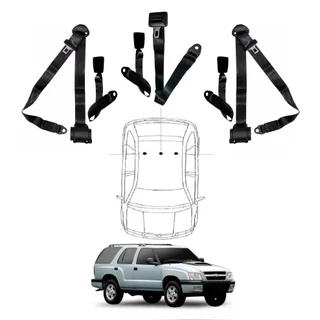 Kit cinto de segurança traseiro de 3 pontos GM Blazer