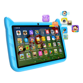 Tablet 32GB para Crianças YouTube Jogos Bateria 4.000 mAh Câmera Dupla Wi-Fi 5G
