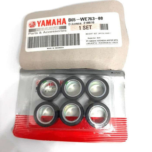 Conjunto De Roletes Aerox 150 Todos Os Novos Nmax Original Yamaha B65 ...