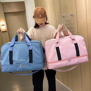 Bolsa De Viagem Sport Com Bolso Impermeável Alça Lateral 30L Capacidade ana em Oferta na Shopee