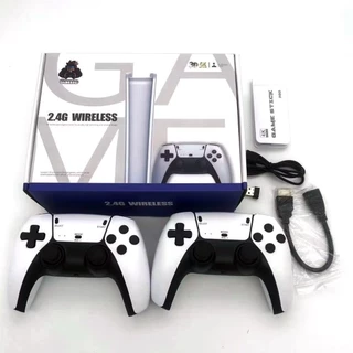Game Stick M15 Pro 4k 64GB com 2 controles sem fio +20.000 jogos