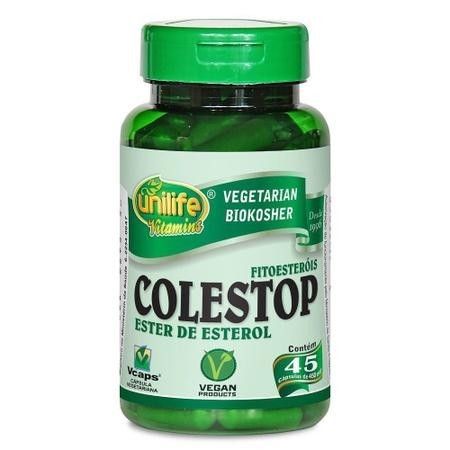 Colestop Fitoesterois 450mg 45 Capsulas - Unilife | Shopee Brasil