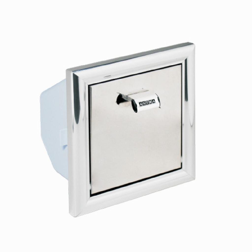 Papeleira Para Banheiro De Embutir Inox Lb2 Astra