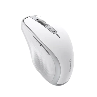 Mouse Bluetooth Ugreen Sem Fio Sensor 4000Dpi Conexão Wireless 2,4GHz Branco