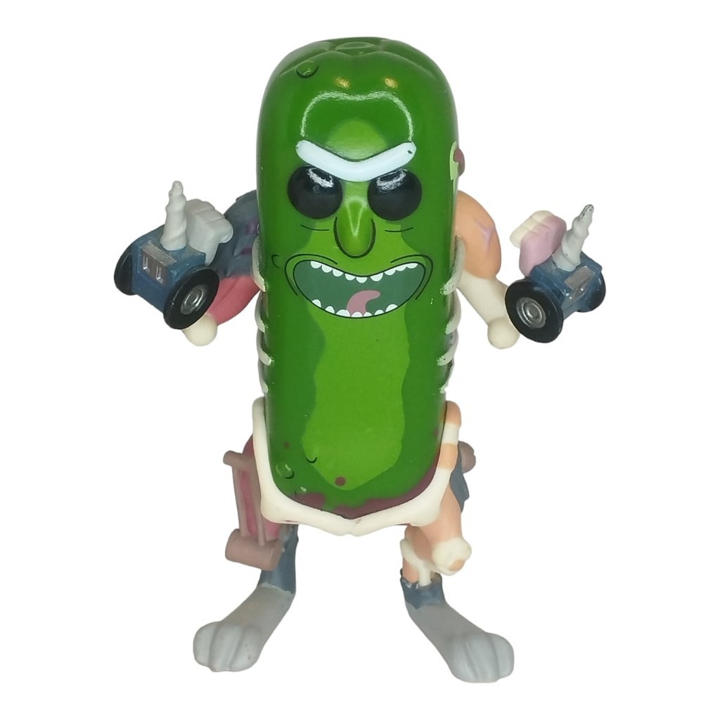 FUNKO Pickle Rick [com detalhes] Rick and Morty 333 | Shopee Brasil