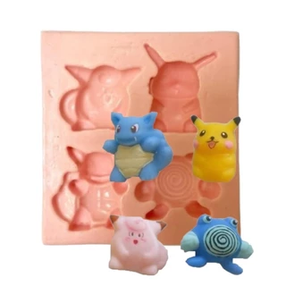 MOLDE DE SILICONE KIT POKEMON