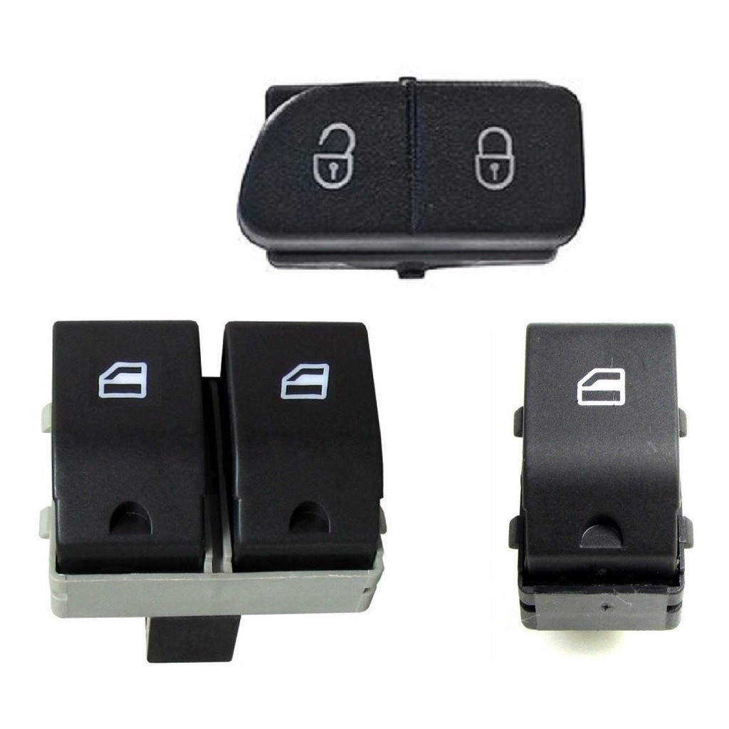 Interruptores (Botão) Gol / Voyage / Saveiro G5 / G6 / G7 Duplo ...