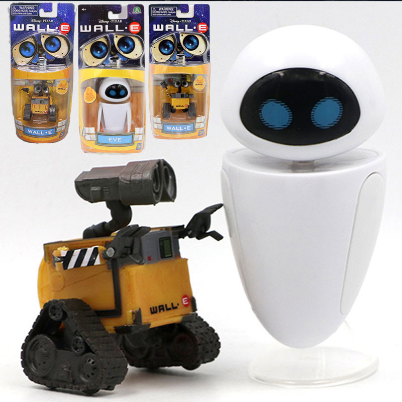 Wall E EVE Walle Robot Articulado Ação Figura Modelo De Brinquedos Kids Gift