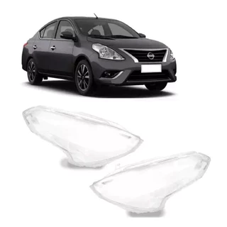 Lente Farol Nissan Versa 2015 2016 2017 2018 2019 2020