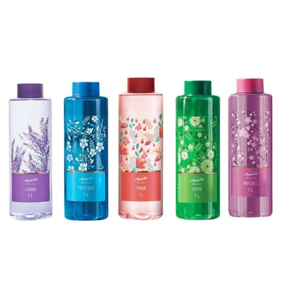 Perfume Avon Aquavibe Refrescantes Body Splash Colônia Feminina 1 Litro ...
