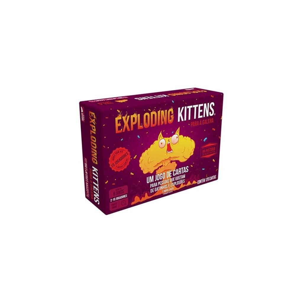 Exploding Kittens: Para a Galera (Edição Revisada) - MECA