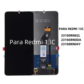 6.74" Display Para Xiaomi Redmi 13C Tela Frontal Nova Lcd Compativel 23100RN82L Sem Aro