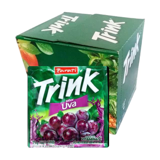Display 15 unidades Refresco em Pó Trink Uva 25g - Caixa com 15x25g