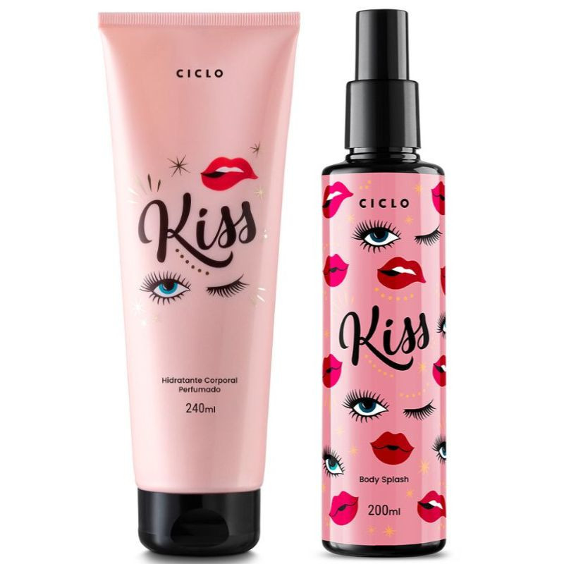 Kit Ciclo Kiss Body Splash + Creme Ciclo Cosméticos