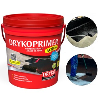Primer asfáltico 18l para mantas e fitas asfálticas - DrykoPrimer