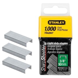 Grampo para grampeador manual 10 mm caixa com 1000 peças - TR150 - Stanley