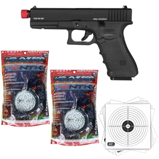 Pistola TAG Airsoft San 17 Raven + 2 BBS Nautika 5000un