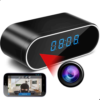Câmera Espiã Relógio Z10 Despertador 4k 1080p Visão Noturna Wifi Vigilância Segurança em Oferta na Shopee