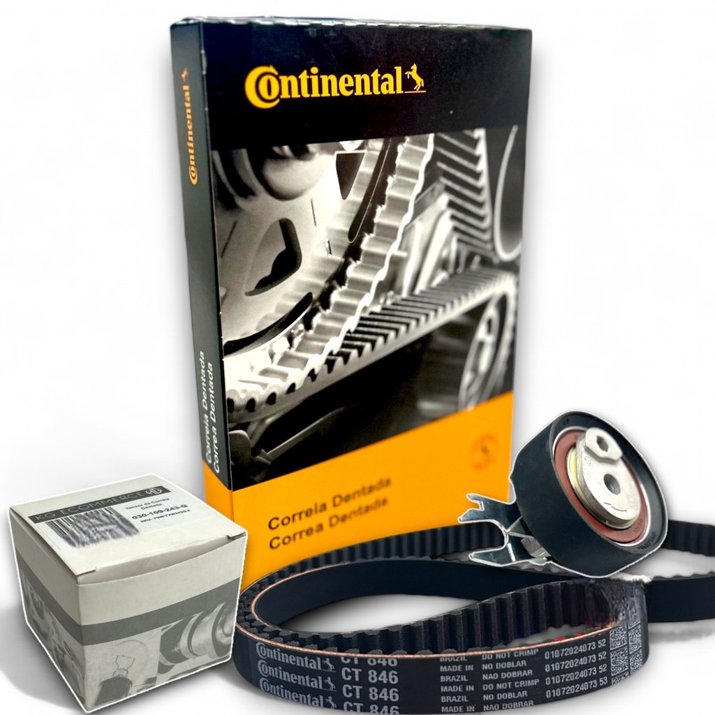 Kit Correia Dentada + Tensor Vw Gol G3 G4 G5 G6 1.0 1.6 8v | Shopee Brasil