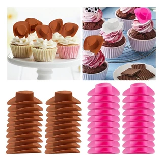 [baosity] 20x Mini Presentes De Chapéu De Cowboy Para Festa De Aniversário Temática