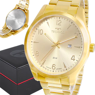 Relógio Technos Dourado Feminino Prova D