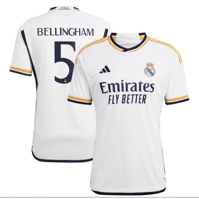 Camisa de Time Real Madrid Bellingham -Promoção - Envios Rapidos
