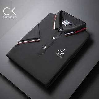 Novo Estilo 2023 Logo Pólo Camisa De Alta Qualidade Cor Sólida Manga Curta Preppy Para Homens