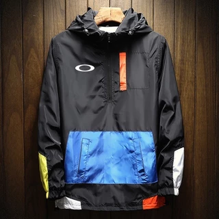 Casaco Casual De Capuz Para Homens Oakley