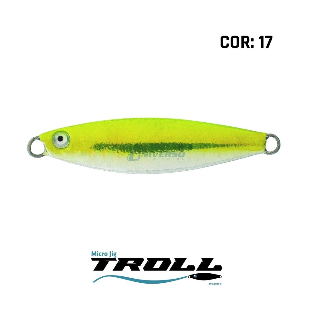 Isca Universo Fishing Micro Jig Troll - 10g | By Genesis | Shopee