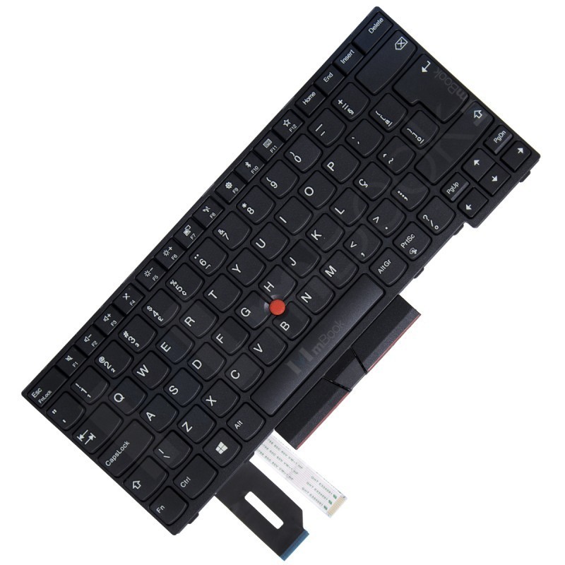 Teclado para Lenovo Thinkpad T480s Br Com Ç