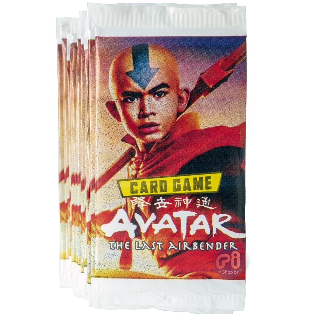 Kit 100 CARDS AVATAR / 25 pacotinhos c 4 cartinhas | Shopee Brasil