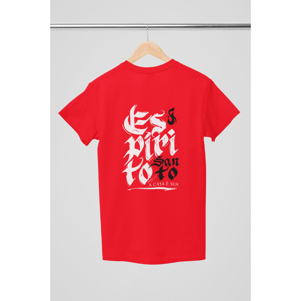Camiseta Espirito Santo Unissex Yeshua Jesus Cristã Católica