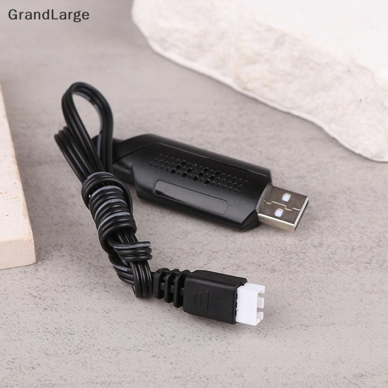 2-in-1 7.4V Lipo Battery Charger - RC Car Balance Chargers USB Cable 1A with XH-3P Plug Connector for 2S 7.4V Batteries RC Cars Drone Truck Boat Airplane Quadcopter Airsoft SCX24 SCX10