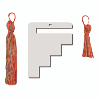 Tassel - Molde para tassel gabarito simples macrape