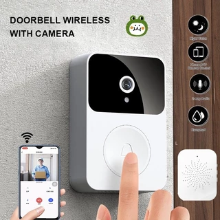 Campainha De Vídeo Porta Smart HD À Prova D'água De Visão Noturna Sem Fio D'água Para Escritório De Segurança Doméstica