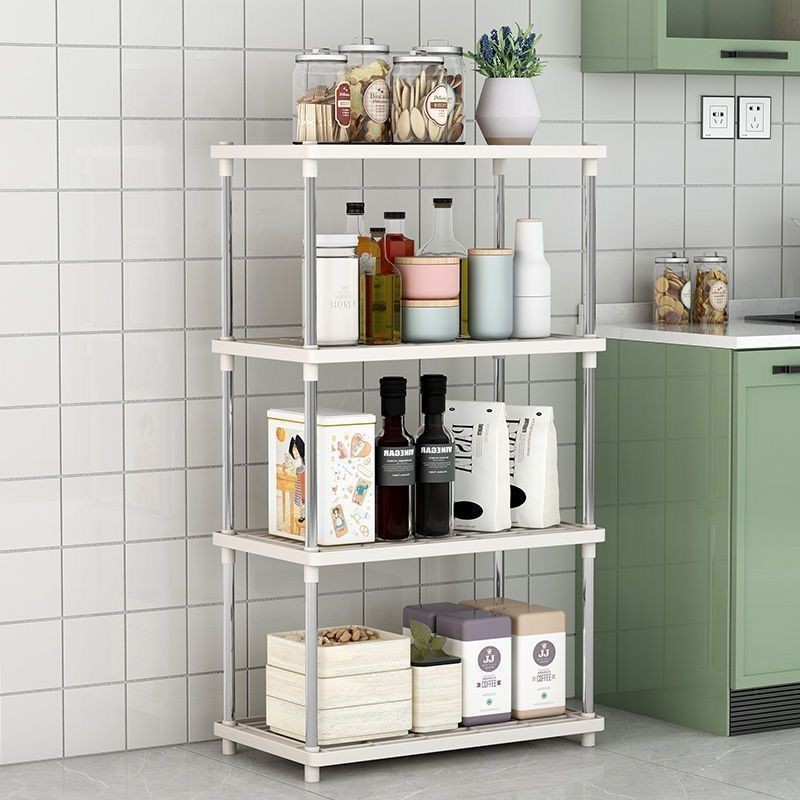 TOP:Estante pequeno 3/4 Prateleiras Plastico Multiuso