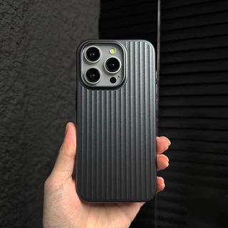 【 Anti-Crack Listras/Matte Estojo Rígido Fosco/Leve E Fino/PC 】capinha iPhone 16 15 14 13 pro max case 16plus 15plus