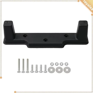 [Reyalxa] Pés De Bagagem Suporte Preto Resistente Substitui A Mala De Fundo