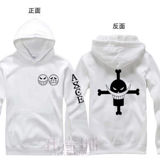 Moletom One Piece Anime Masculino Feminino Ace Barba Branca