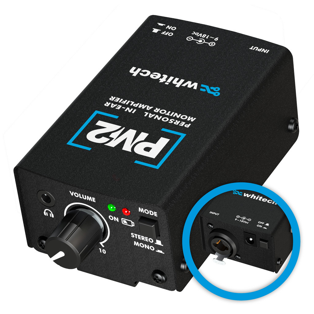 Amplificador de fone PM2 ( XLR + P10) - Whitech