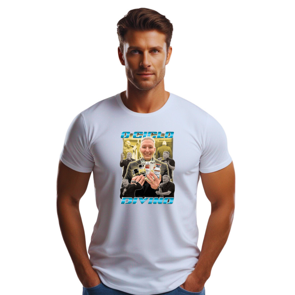 Camiseta Camisa Padre Marcelo Rossi - O Ciclo Divino M06