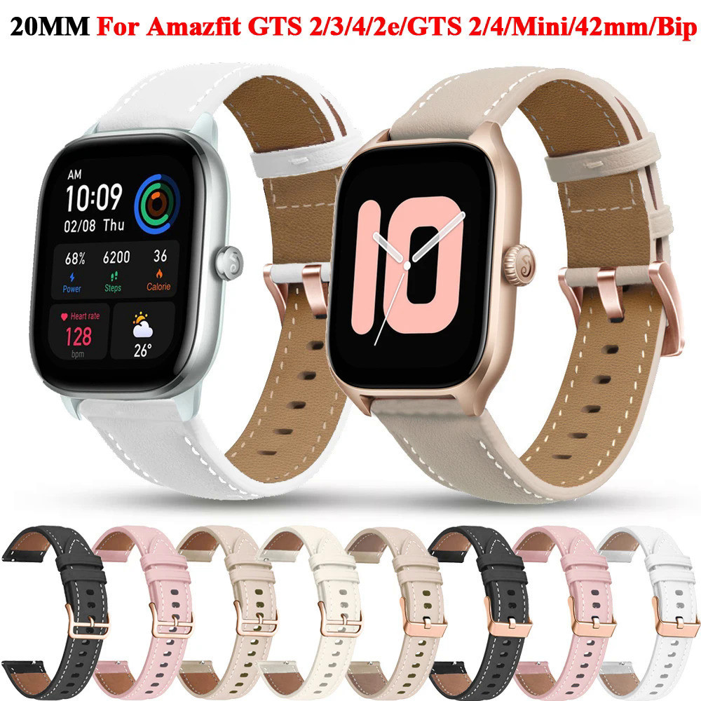 20mmReplacement Watch Strap Para Amazfit GTS 2/3/4 Mini Correa Pulseira Silicone Pulseira Amazfit Bip U S 3 Pro Banda Acessórios