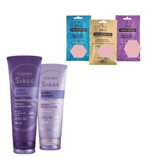 Kit Eudora Shampoo Condicionador Loiro Expert Cromograma