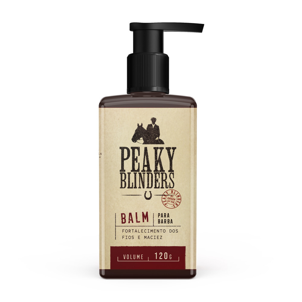 BALM HIDRATANTE PARA BARBA 120G PEAKY BLINDERS DON ALCIDES