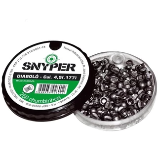 Chumbinho Diabolô 4.5mm 250 Unidades - Snyper